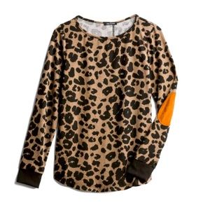 Pink Clover Button Back Sweater